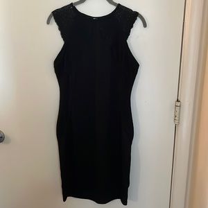 Size medium H&M black lace dress